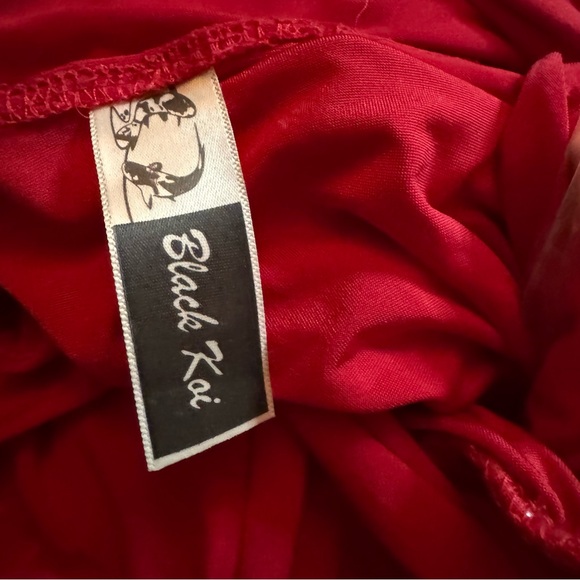 Red mini dress by Black Koi SZ Small. - Picture 7 of 7